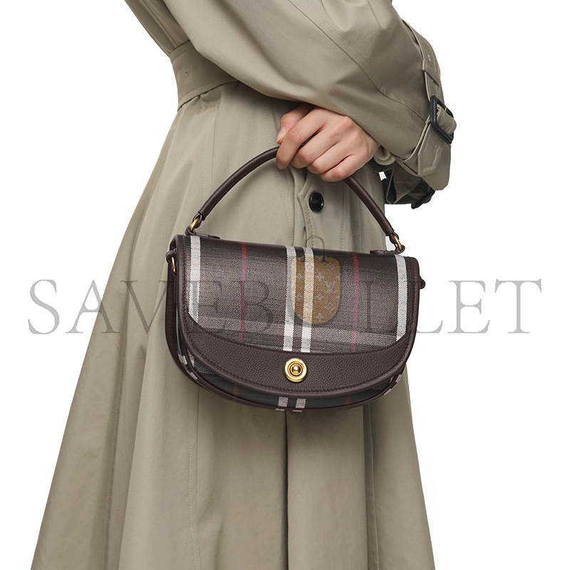 BURBERRY HIGHLANDS CROSSBODY BAG 81146431 (24.5*18*8cm)